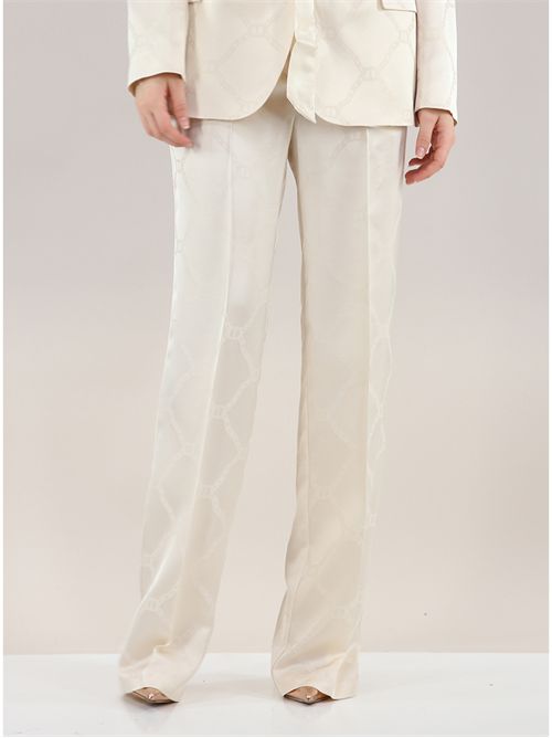 Pantaloni con Oval T jacquard TWINSET | TP2011/11748